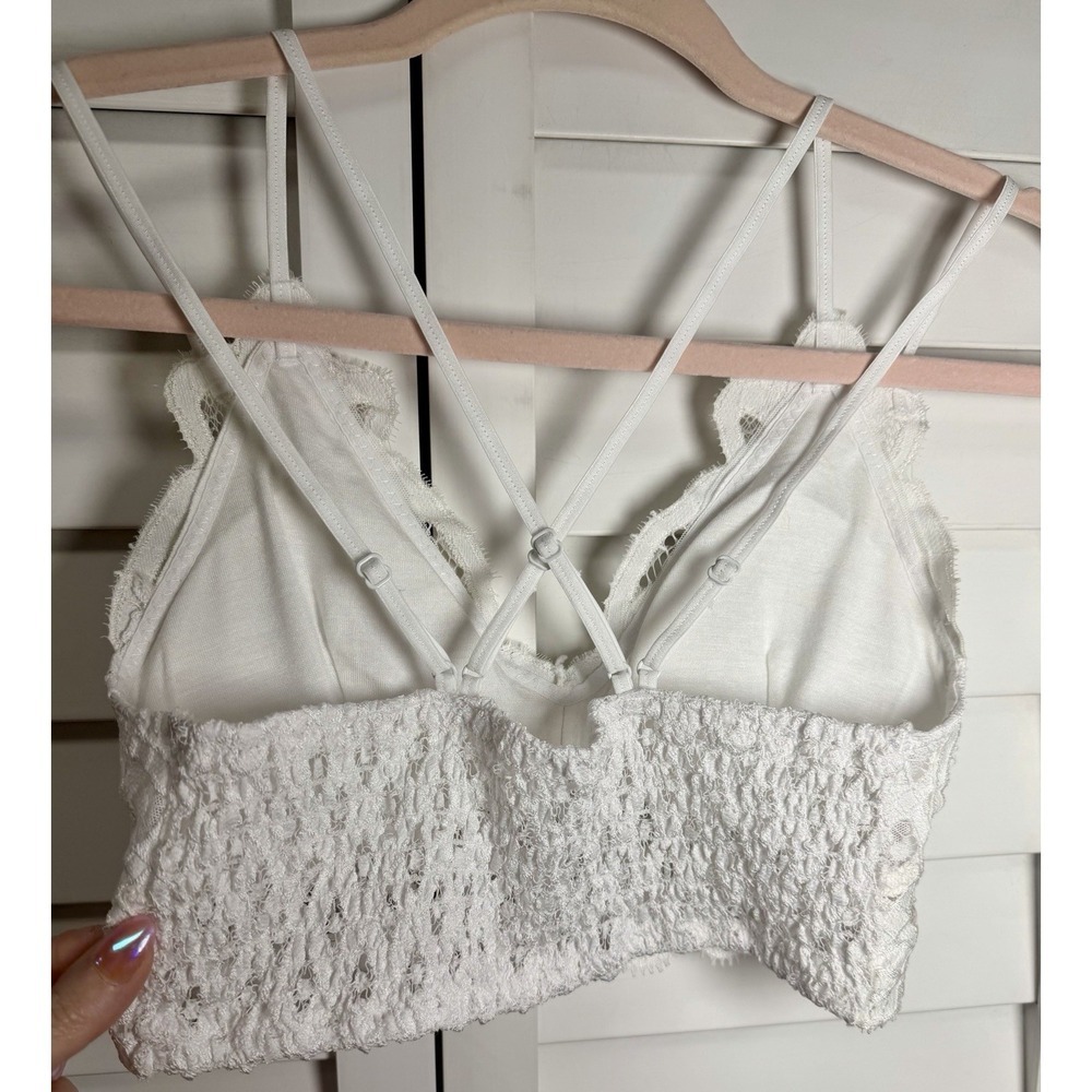 Anemone Women's Comfortable Lace Wireless Stretch Bra Bralette Top Size Small - Picture 4 of 7